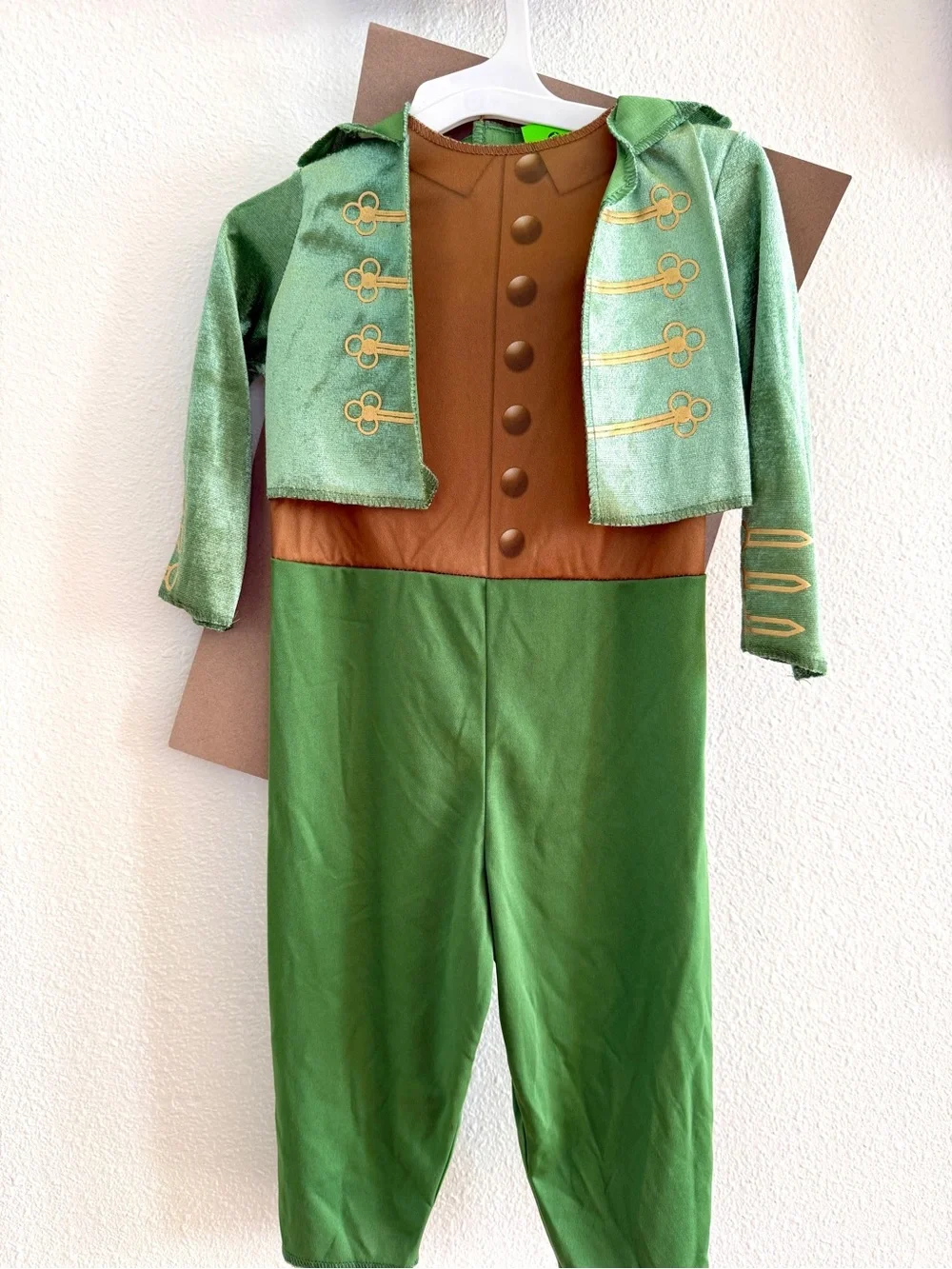 Disguise Green and Gold Flying Monkey Toddler Costume